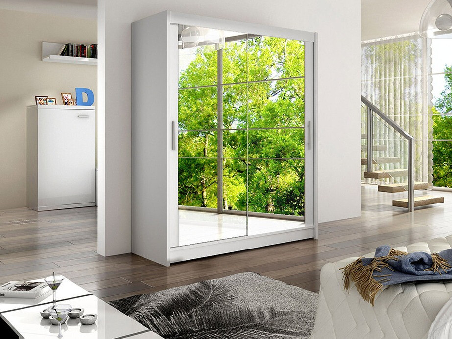 Garderobna omara Closico 127 (Bela)