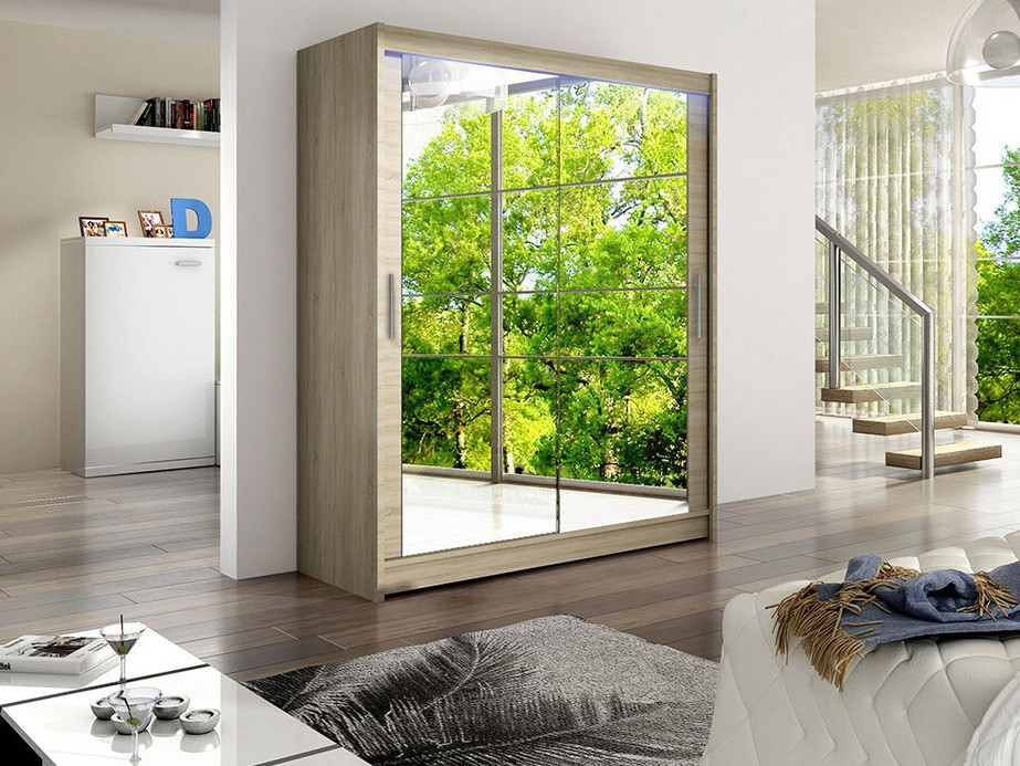 Garderobna omara Closico 127 (Sonoma hrast)