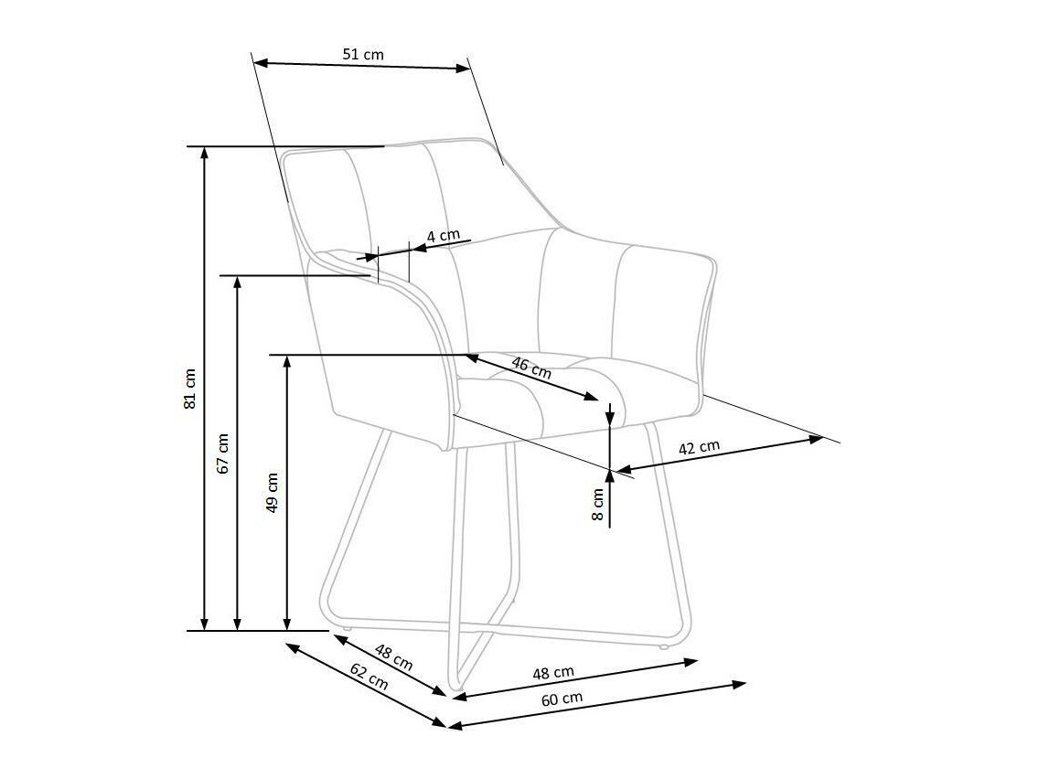 Stol Houston 834 (Bež)