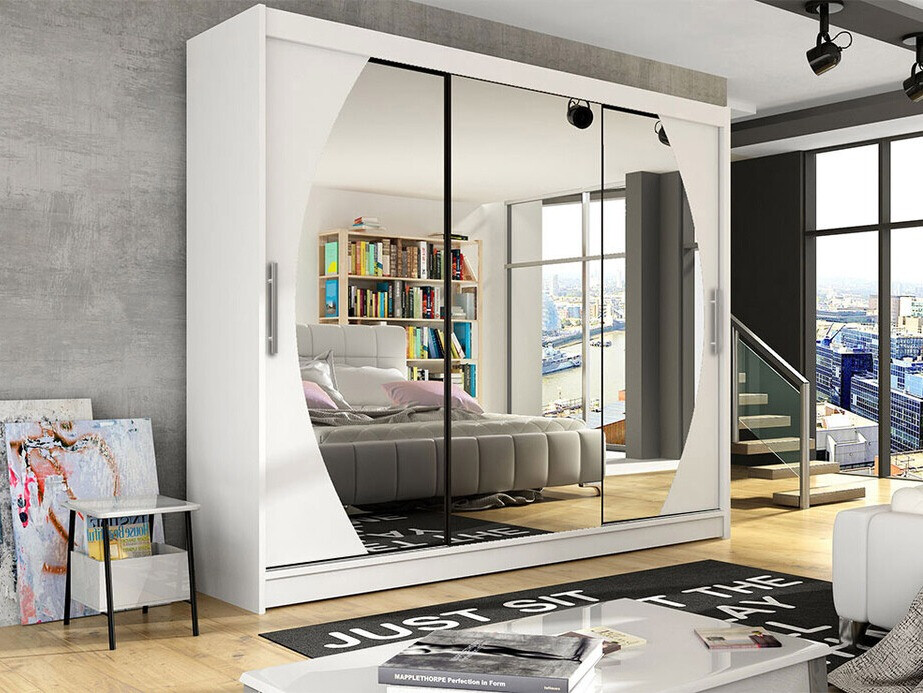 Garderobna omara Closico Ordo V (Bela)