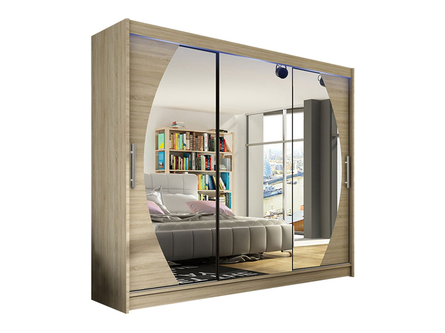 Garderobna omara Closico Ordo V (Sonoma hrast)