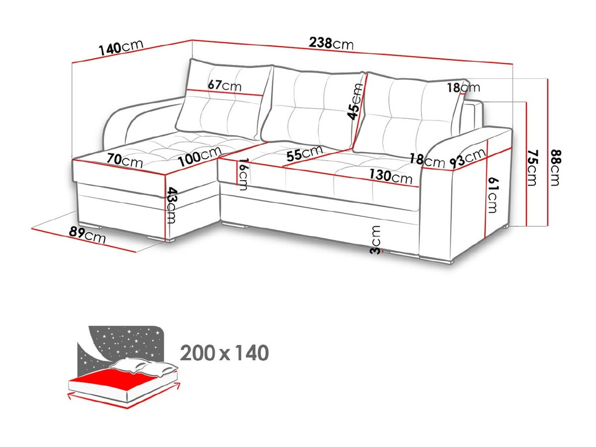 Kotna garnitura Boulder 101 (Malmo 96 + 1115/60)