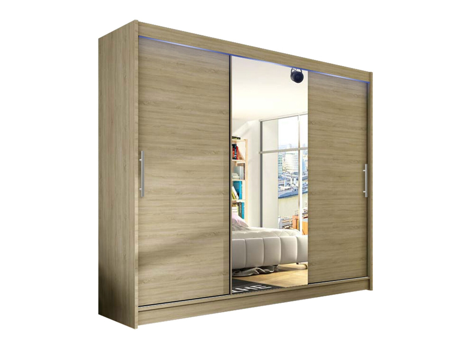 Garderobna omara Closico 122 (Sonoma hrast)