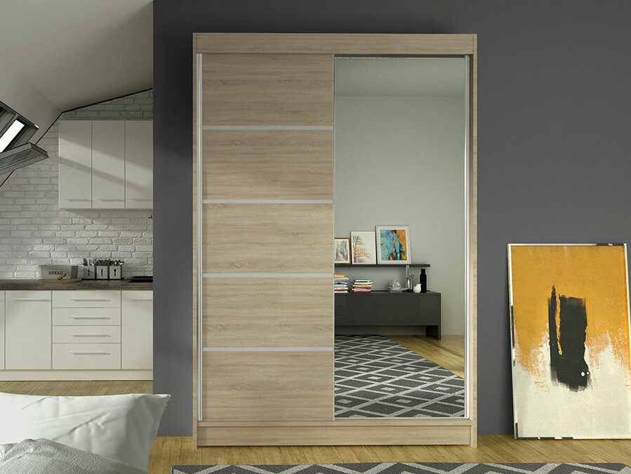 Garderobna omara Closico 149 (Sonoma hrast)