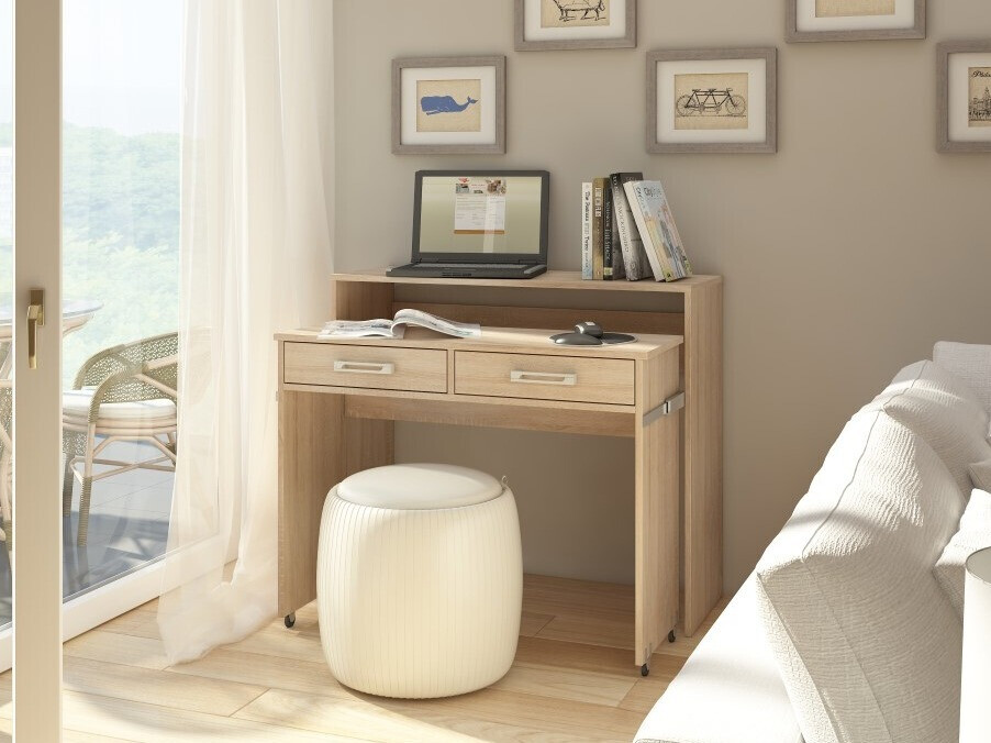 Pisalna miza Gilroy 103 (Sonoma hrast)