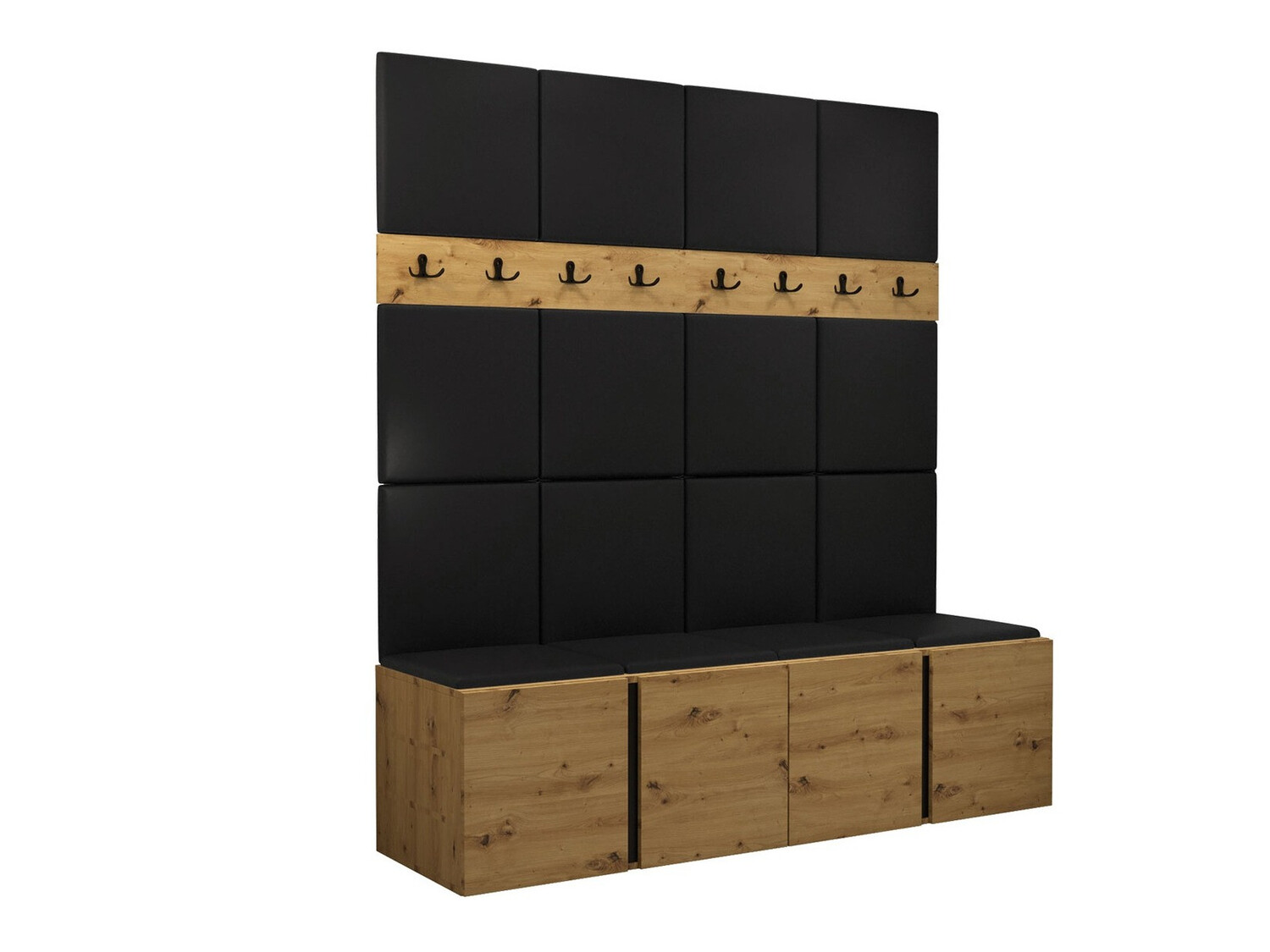 Komplet za predsobo Hartford 268 (Eko usnje Soft 011)