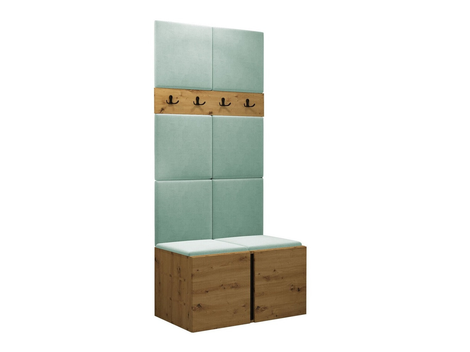 Komplet za predsobo Pinis IV (Artisan hrast)