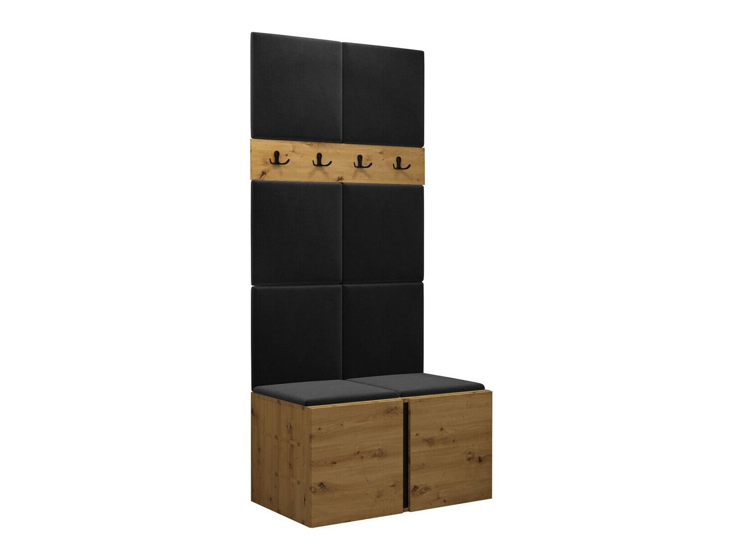 Komplet za predsobo Pinis IV (Artisan hrast)