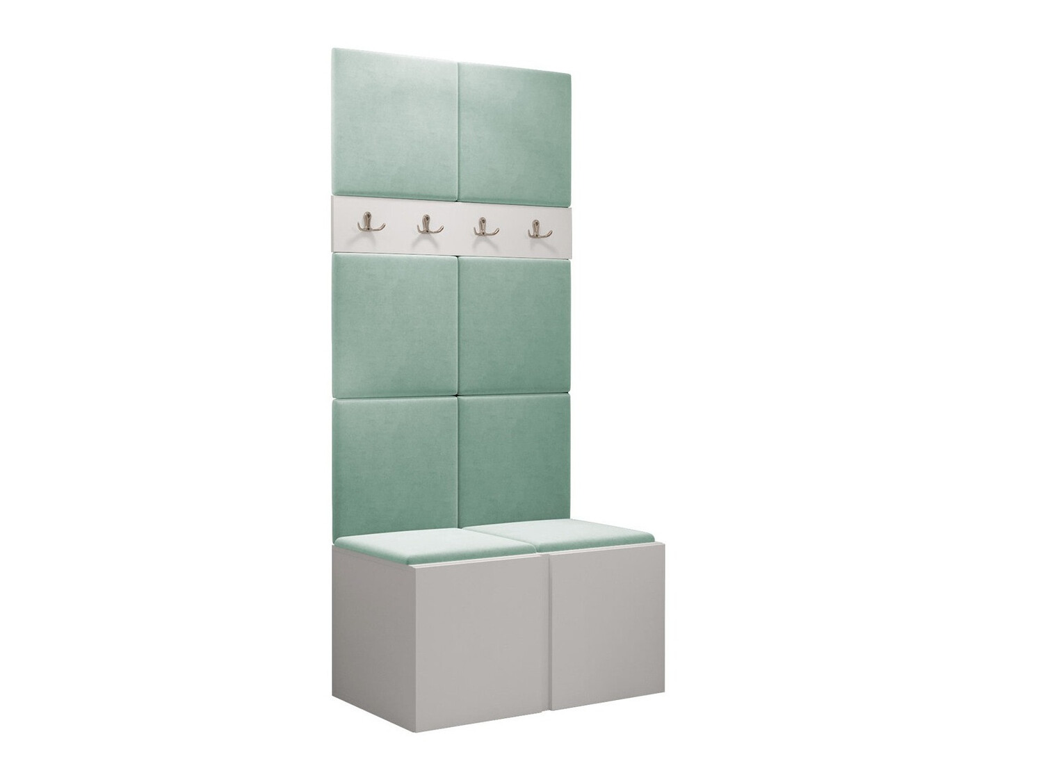 Komplet za predsobo Pinis IV (Bela)