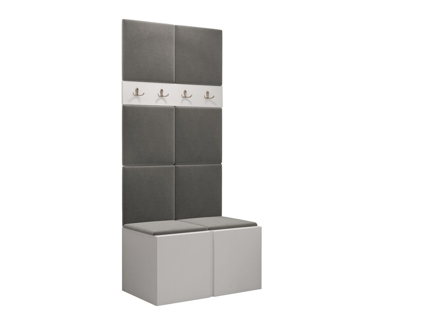 Komplet za predsobo Pinis IV (Bela)