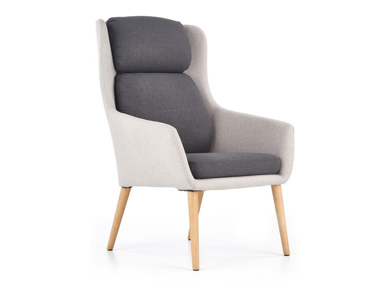 Fotelj Houston 379 (Svetlo siva + Temno siva)