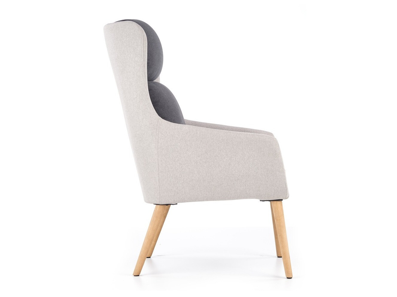 Fotelj Houston 379 (Svetlo siva + Temno siva)