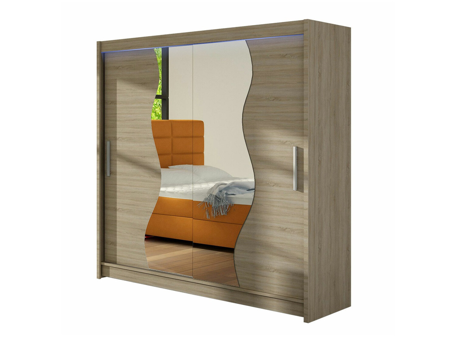 Garderobna omara Closico Area (Sonoma hrast)