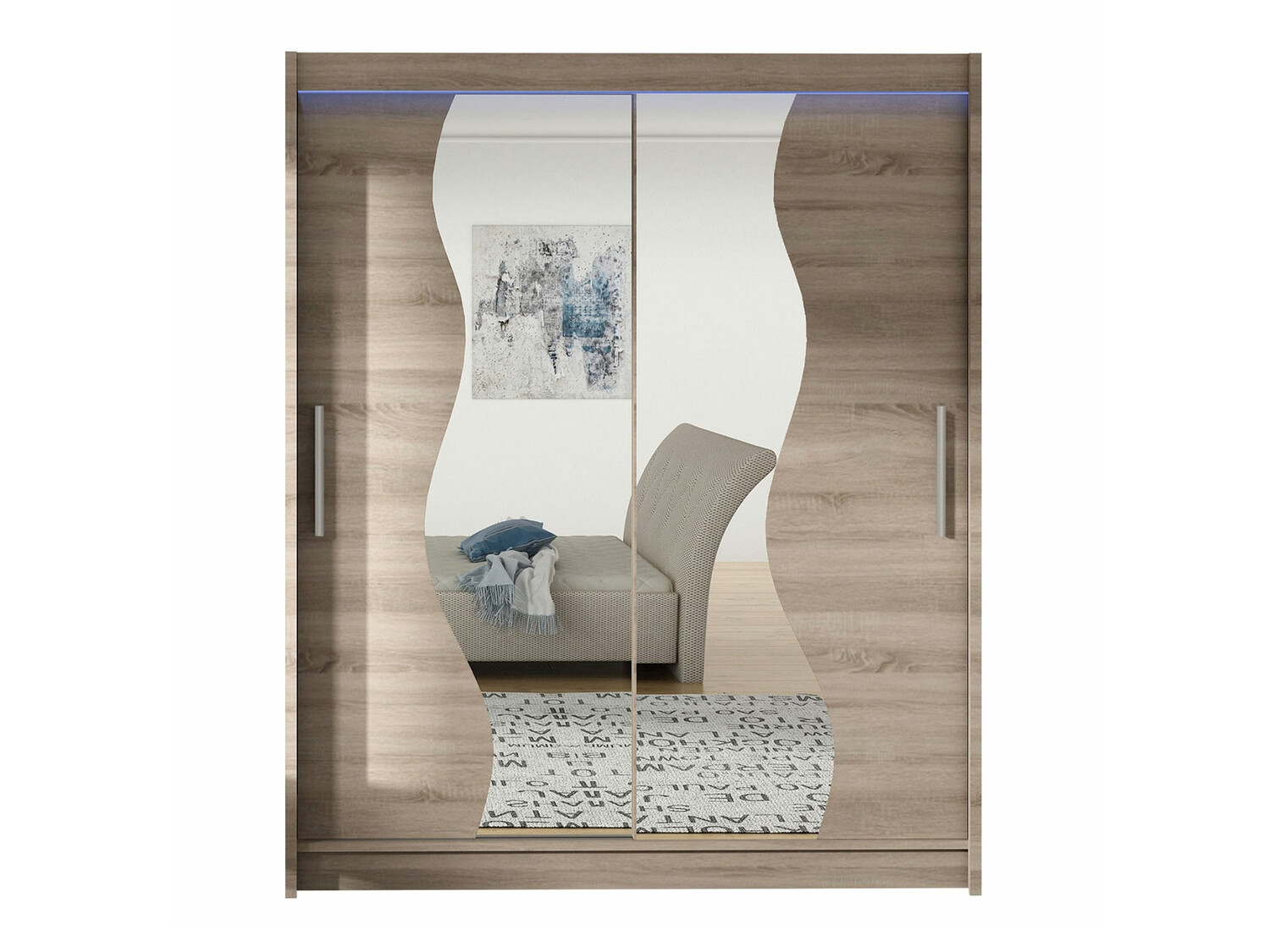 Garderobna omara Closico Camera S (Tartuf hrast)