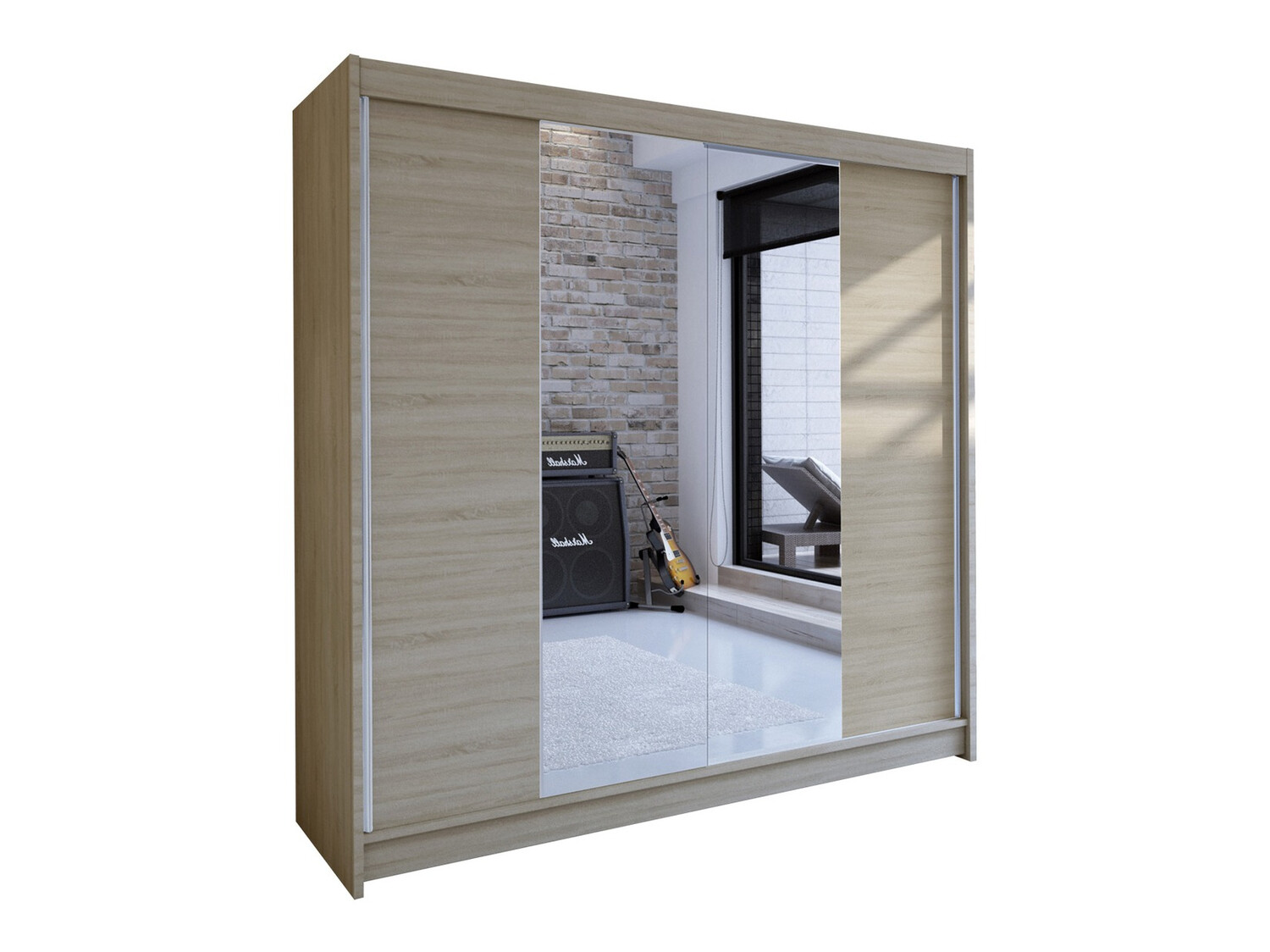 Garderobna omara Closico Cavaris II (Sonoma hrast)