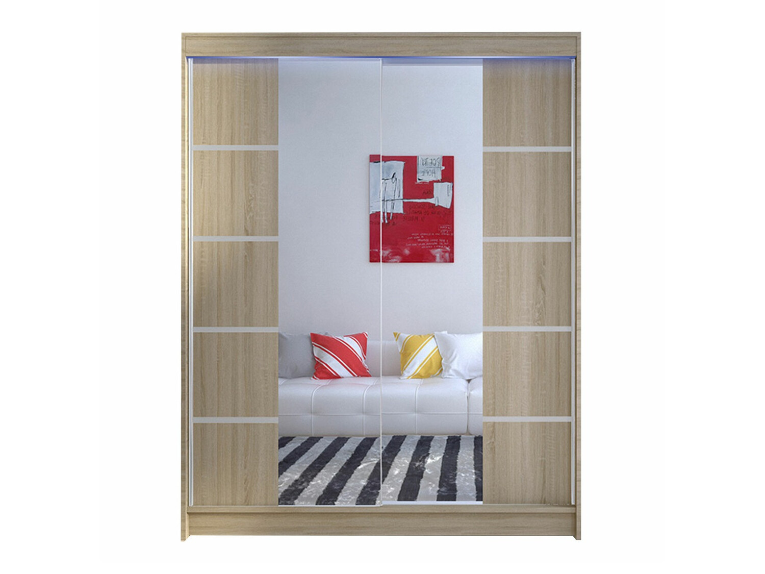 Garderobna omara Closico Vastor V (Sonoma hrast)