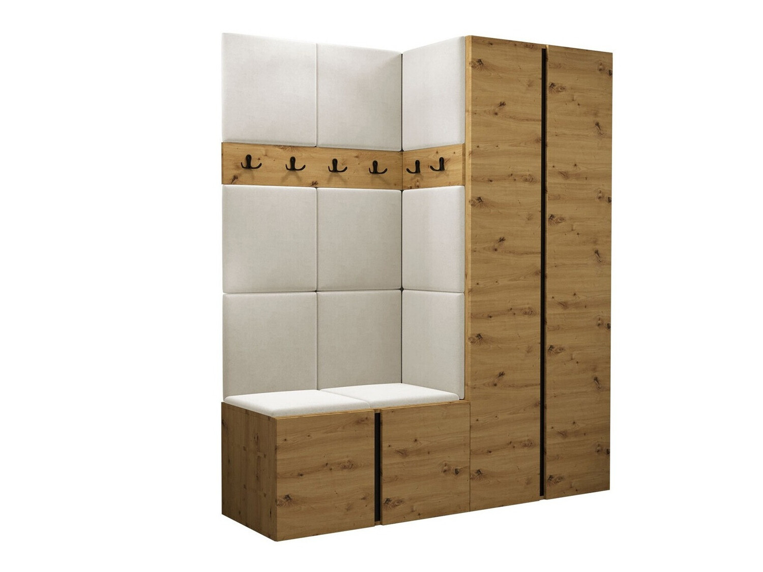 Komplet za predsobo Hartford 266 (Artisan hrast)