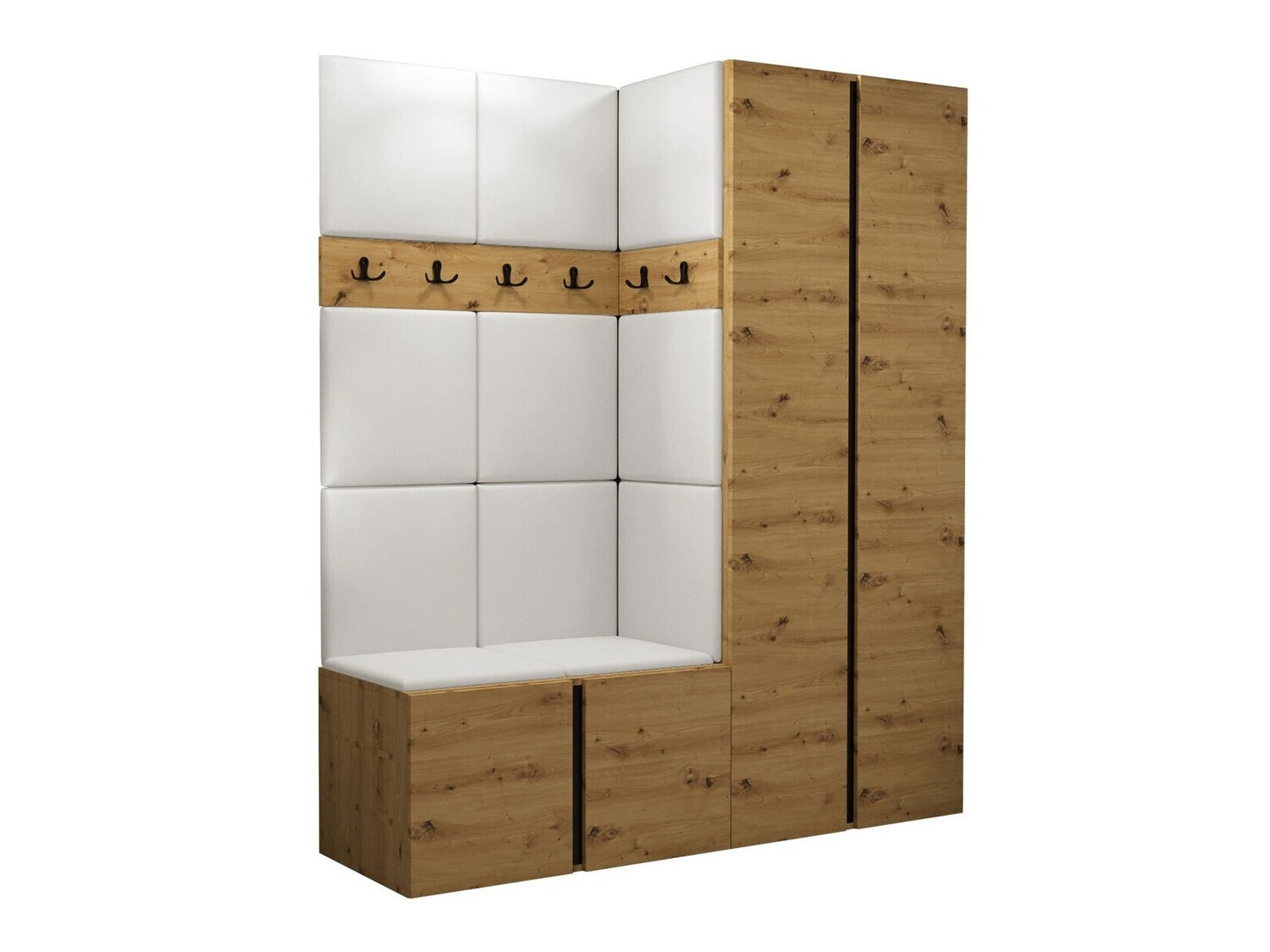 Komplet za predsobo Hartford 266 (Artisan hrast)