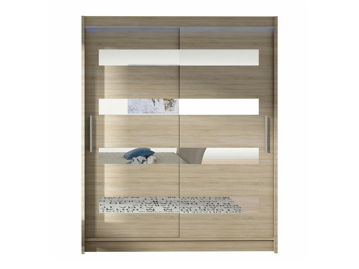 Garderobna omara Closico Camera XIII (Sonoma hrast)