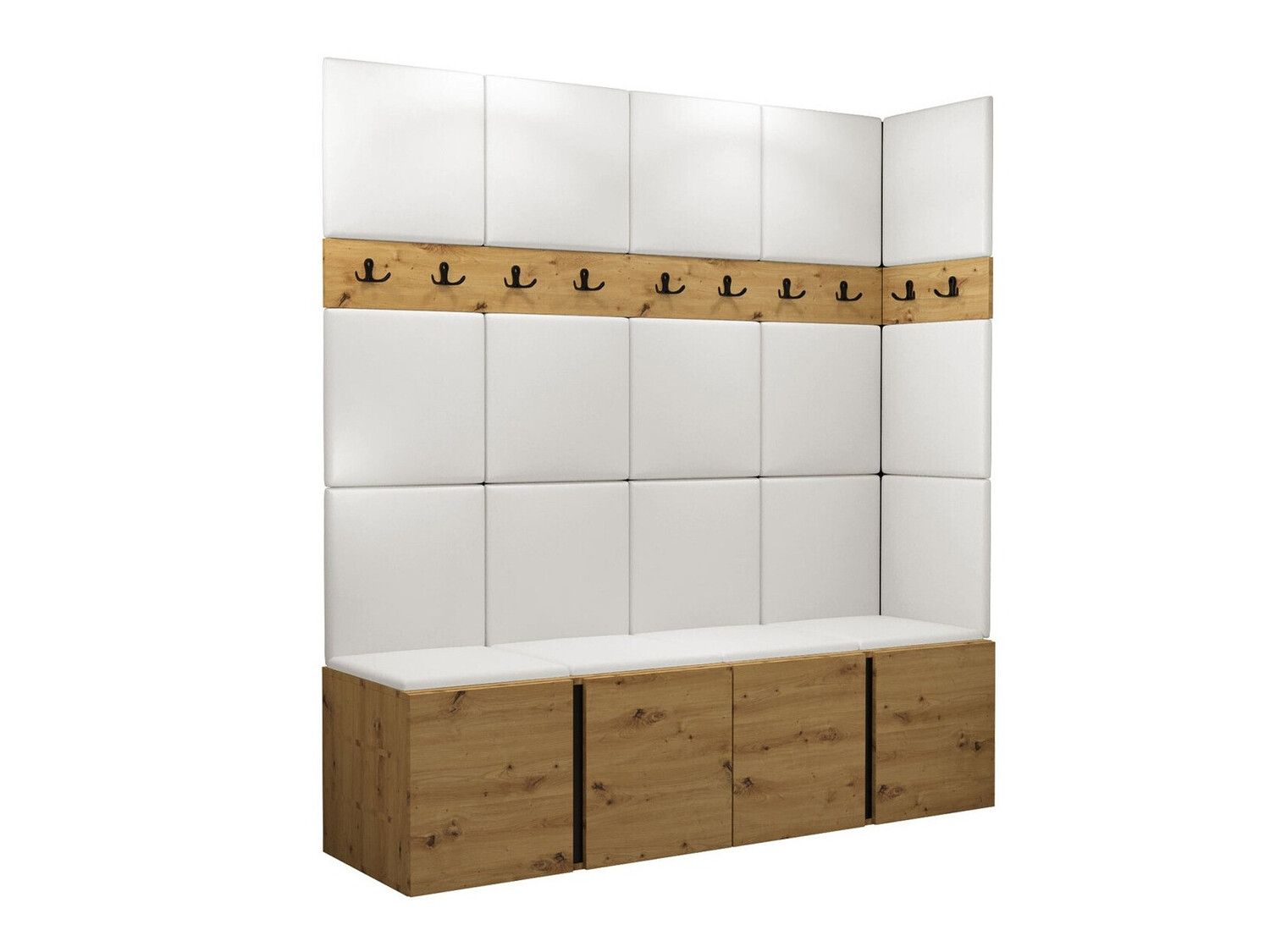 Komplet za predsobo Hartford 265 (Artisan hrast)