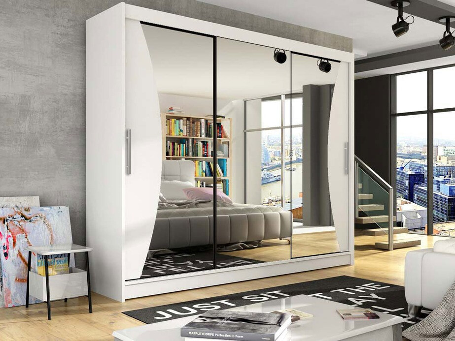 Garderobna omara Closico 120 (Bela)