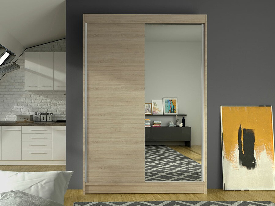 Garderobna omara Closico 147 (Sonoma hrast)