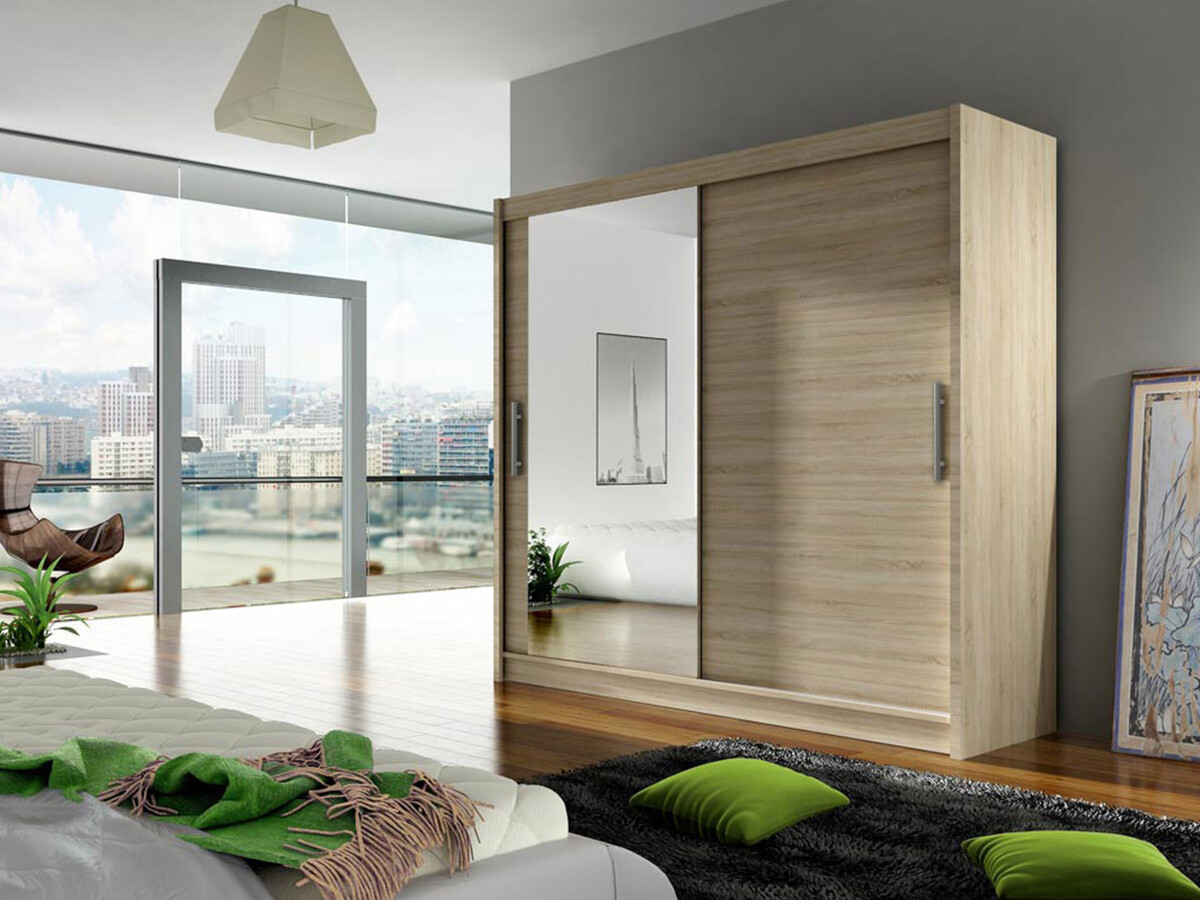 Garderobna omara Closico Pallor VI (Sonoma hrast)