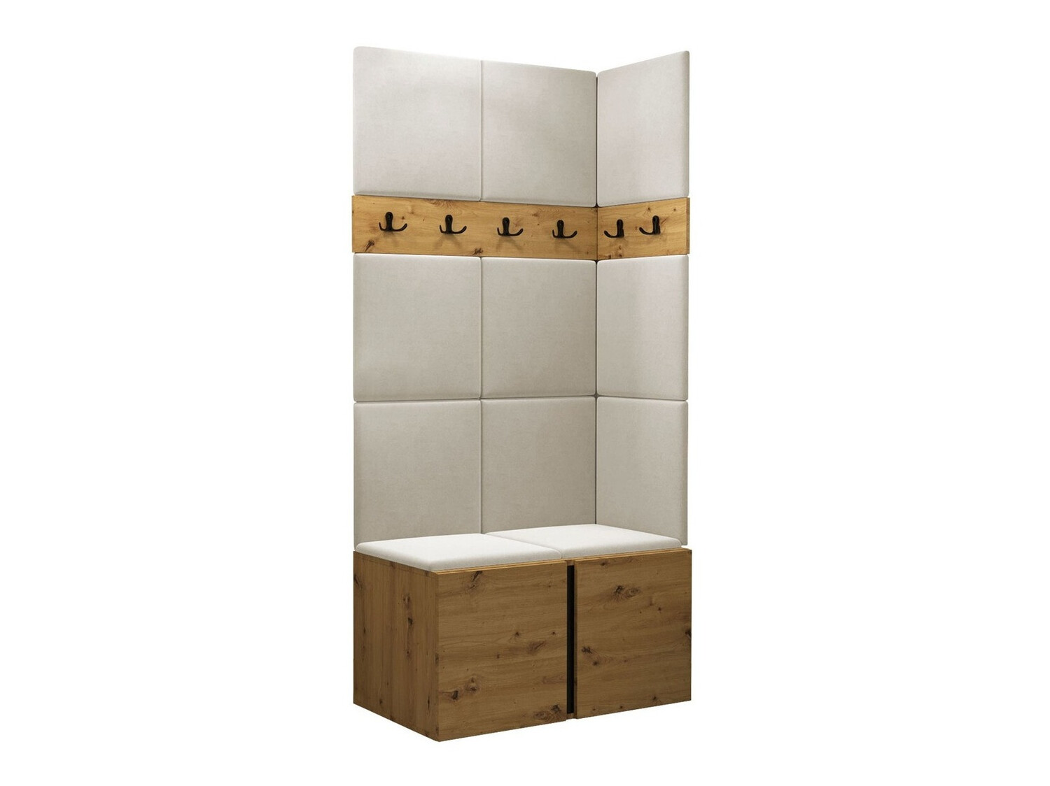 Komplet za predsobo Hartford 264 (Artisan hrast)