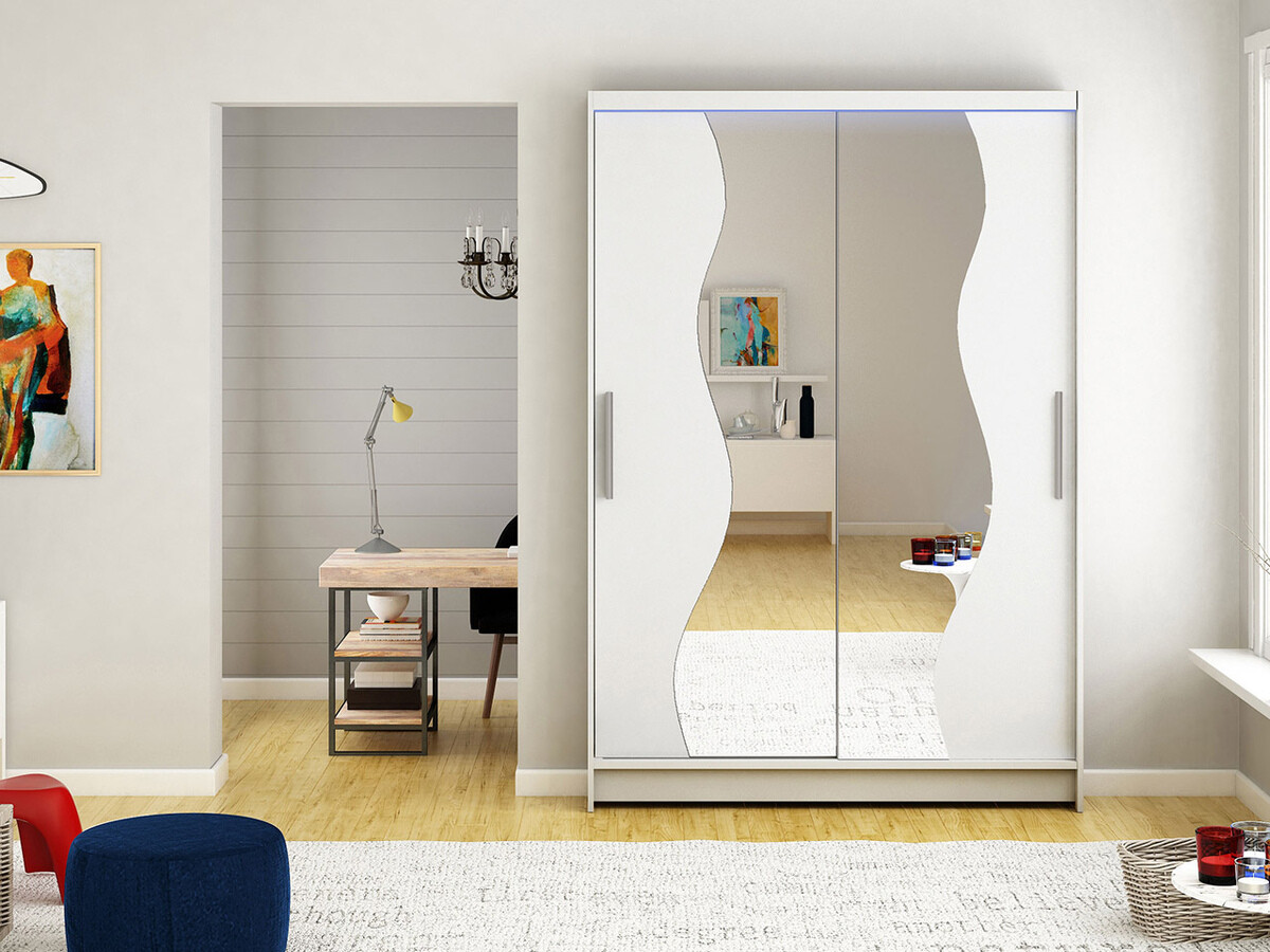 Garderobna omara Closico 139 (Bela)