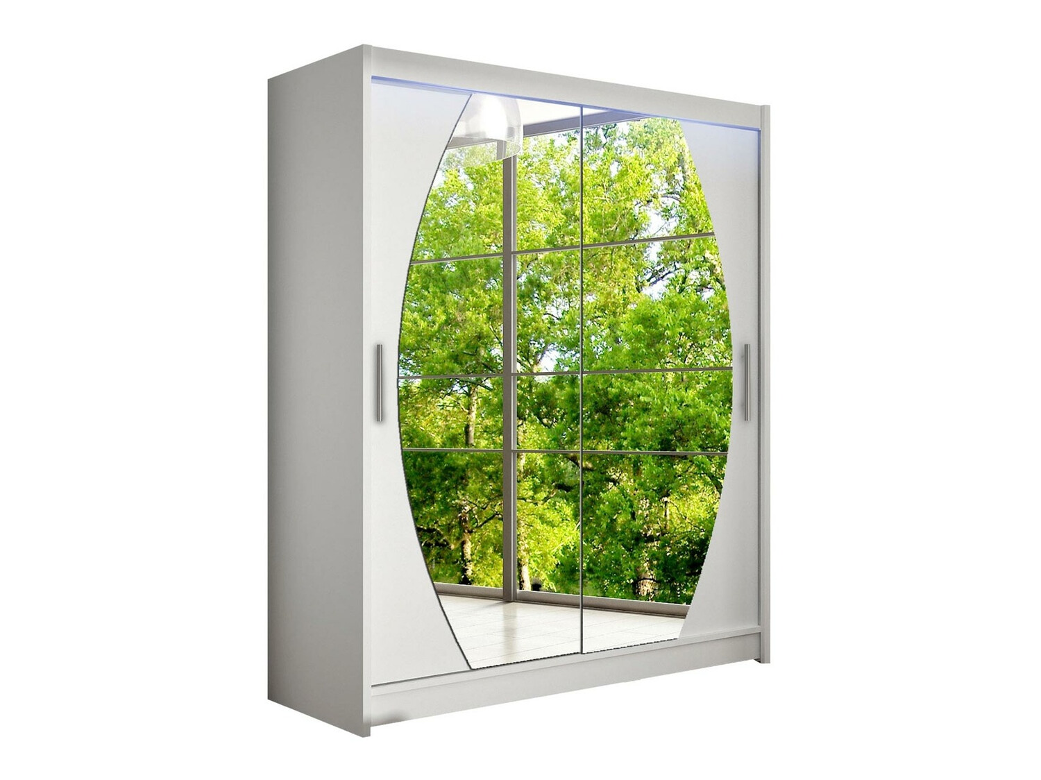 Garderobna omara Closico Camera VIII (Bela)