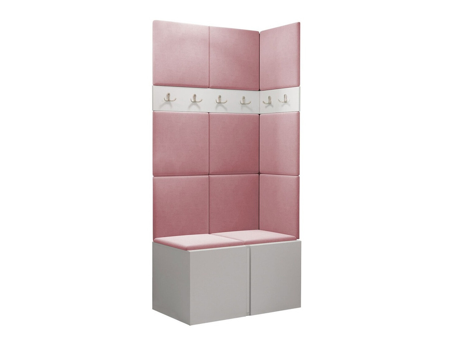 Komplet za predsobo Hartford 264 (Bela)