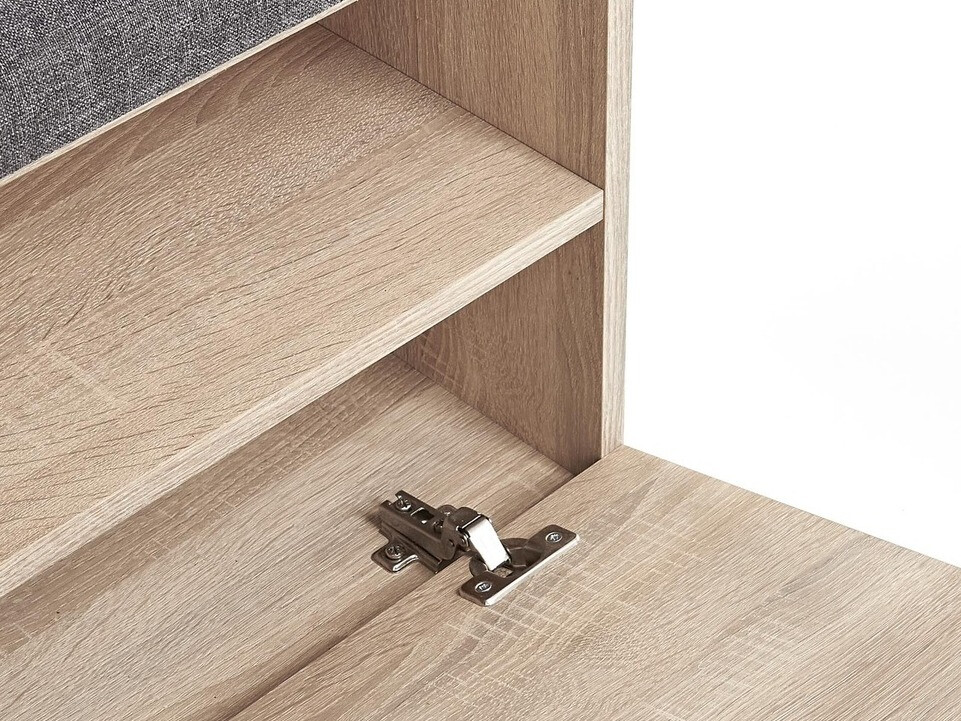 Omarica za čevlje Cirveso 117 (Sonoma hrast + Siva)