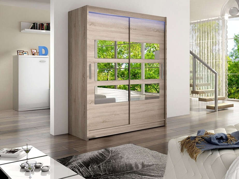 Garderobna omara Closico Camera VII (Tartuf hrast)