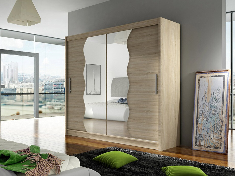 Garderobna omara Closico 125 (Sonoma hrast)