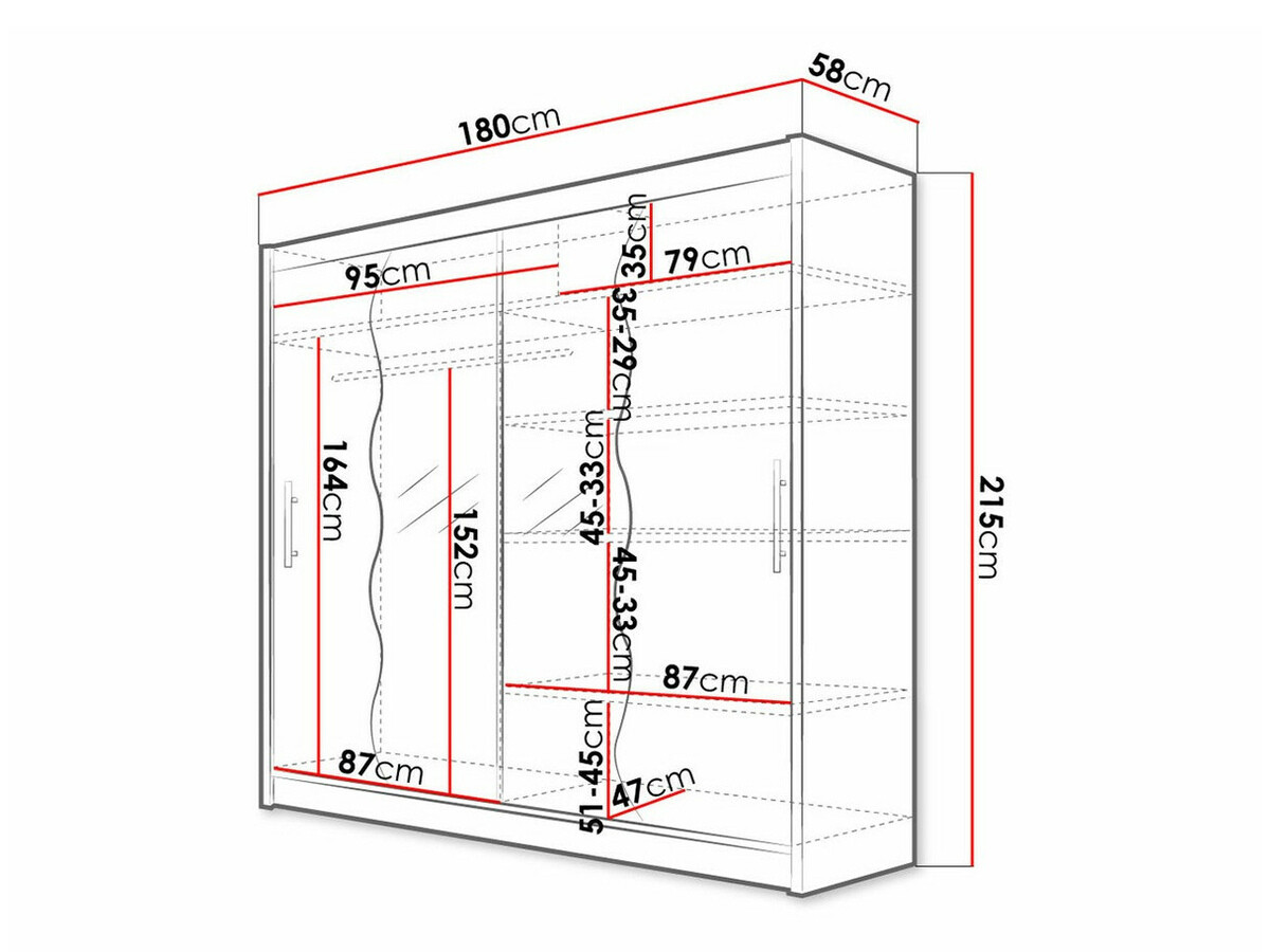 Garderobna omara Closico 125 (Sonoma hrast)