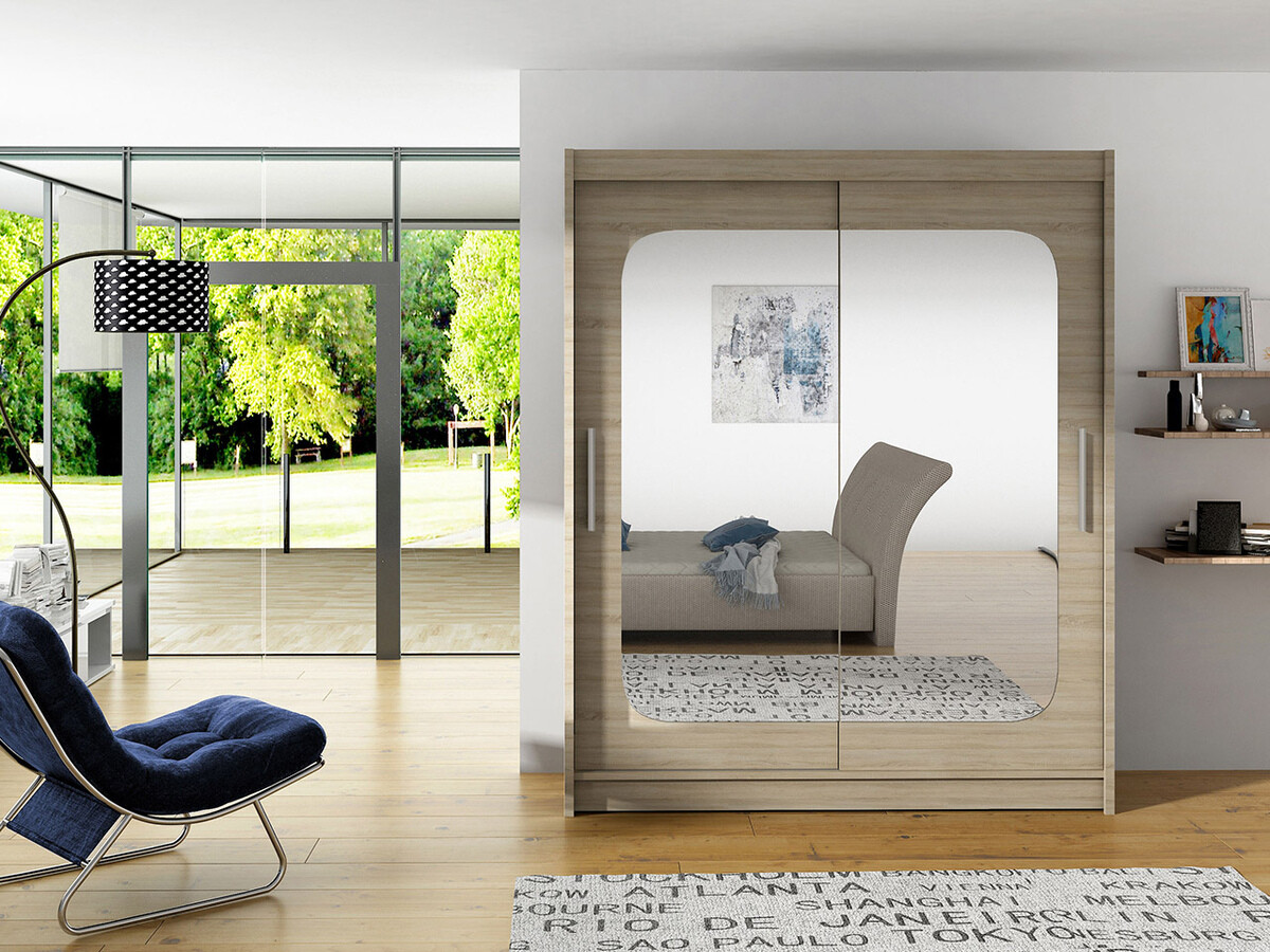 Garderobna omara Closico 135 (Sonoma hrast)