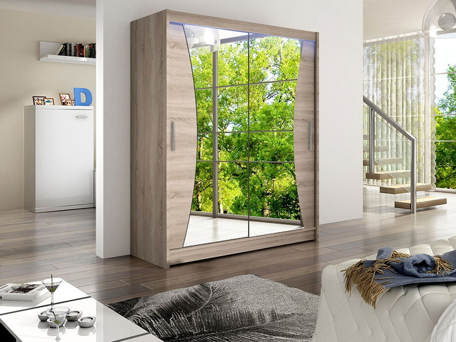 Garderobna omara Closico Camera IX (Tartuf hrast)