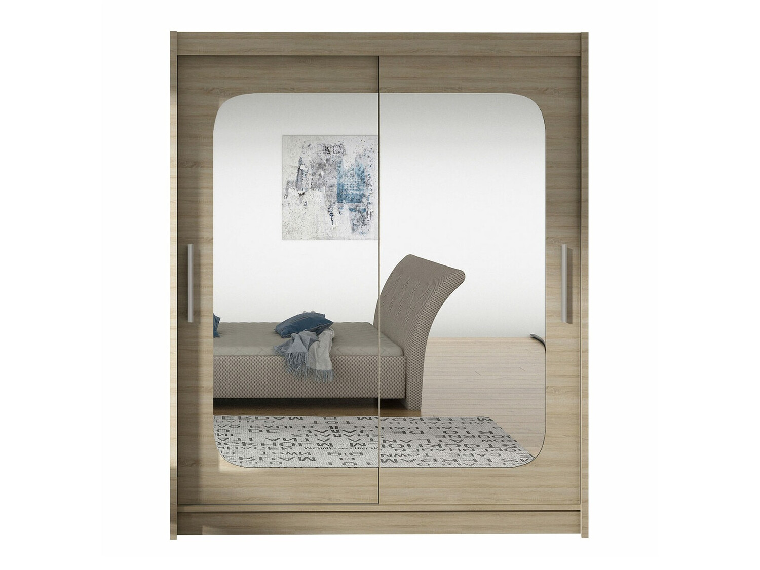 Garderobna omara Closico Camera XII (Sonoma hrast)