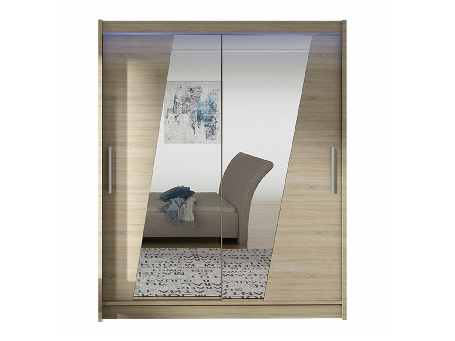 Garderobna omara Closico Camera XIV (Sonoma hrast)