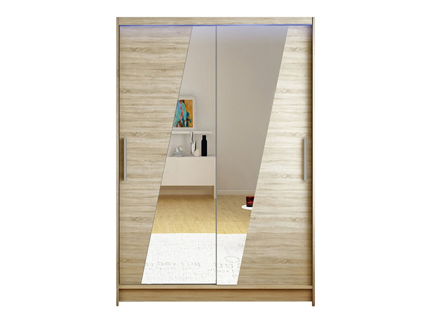 Garderobna omara Closico Pacron VIII (Sonoma hrast)