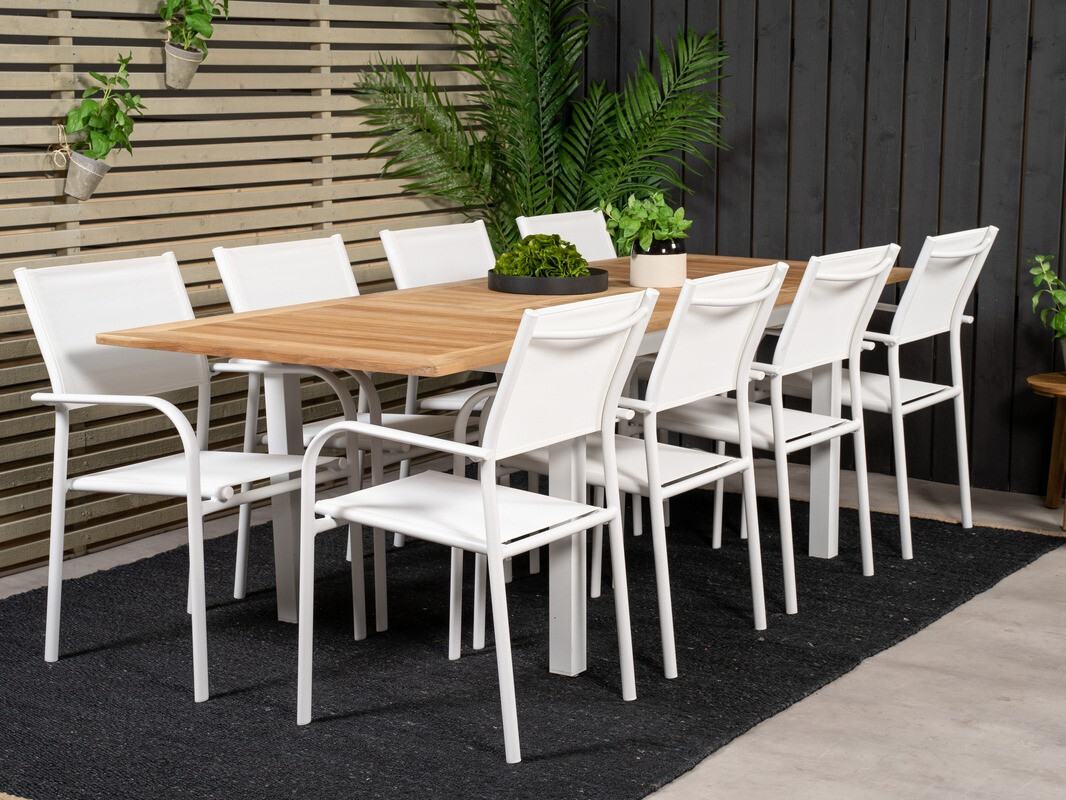 Komplet mize in stolov Dallas 2374