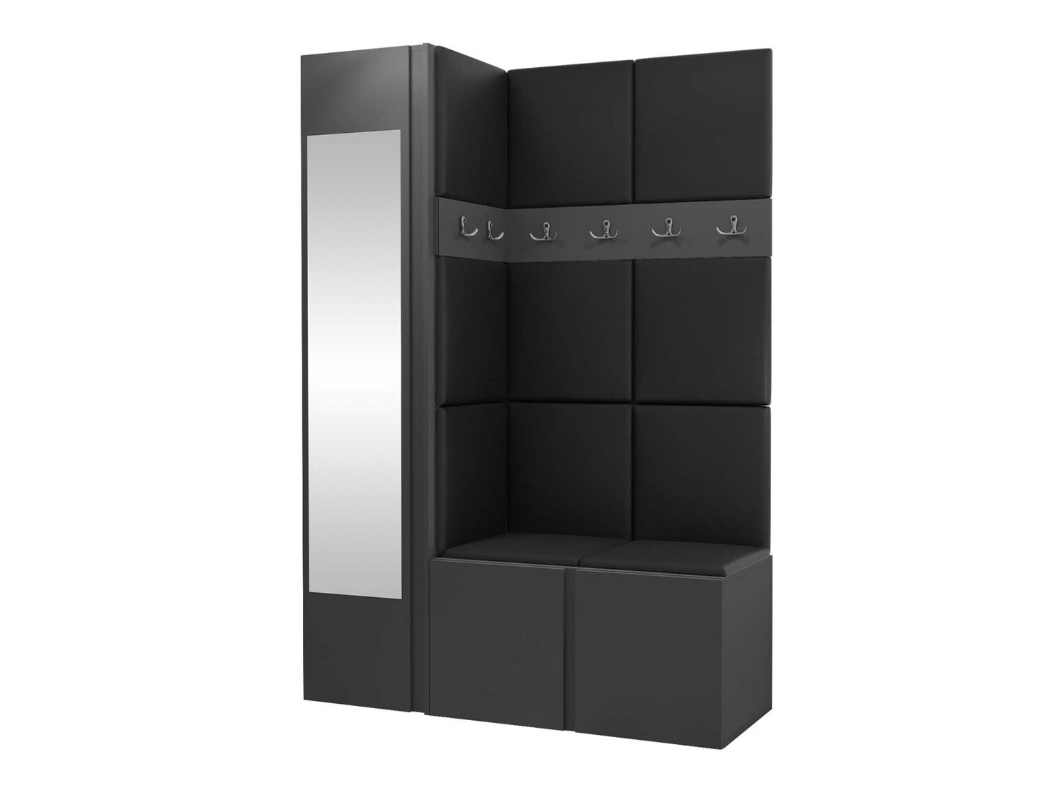 Komplet za predsobo Hartford 277 (Eko usnje Soft 011)