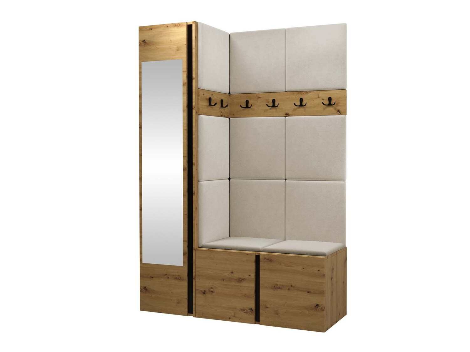 Komplet za predsobo Hartford 277 (Manila 02)