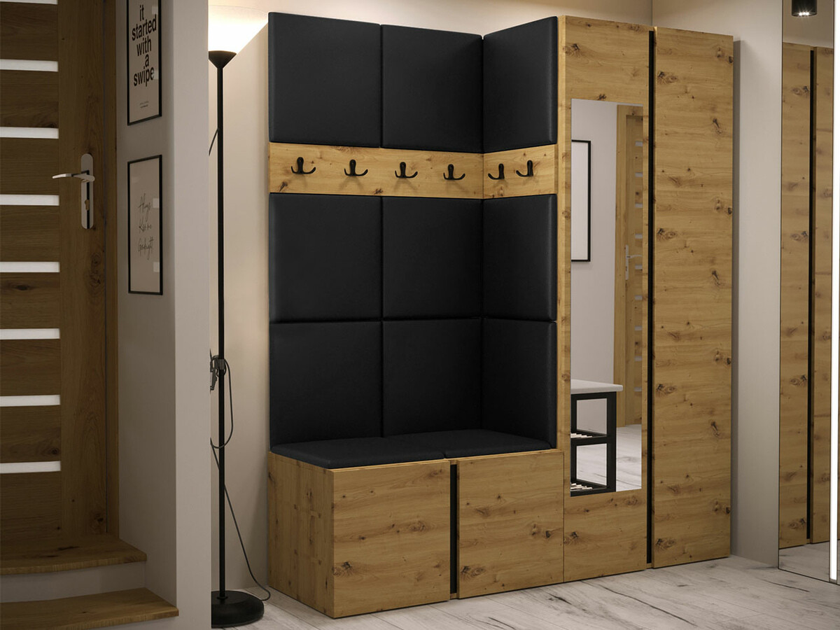 Komplet za predsobo Hartford 278 (Eko usnje Soft 011)