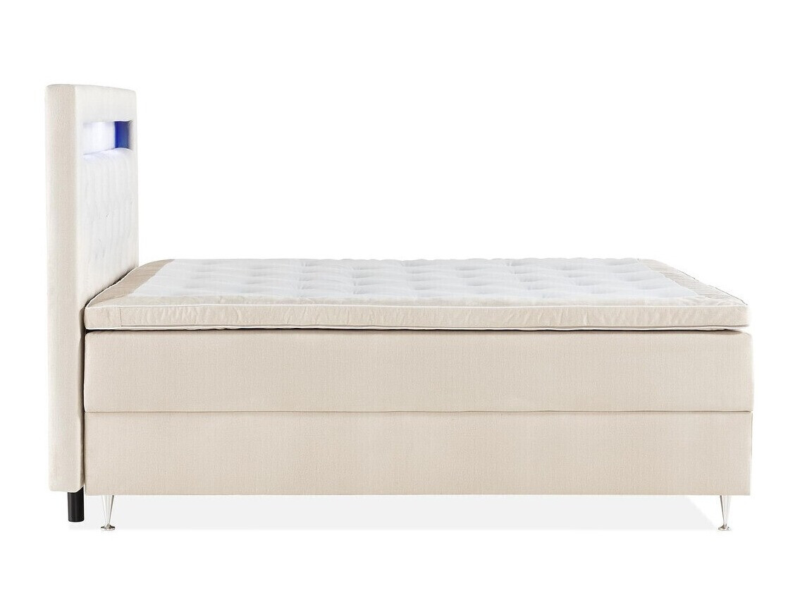 Boxspring postelja Seattle 137 (Bež)