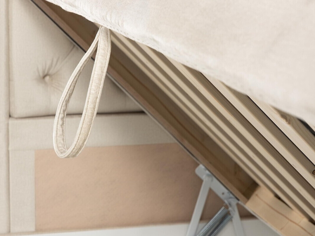 Boxspring postelja Seattle 137 (Bež)