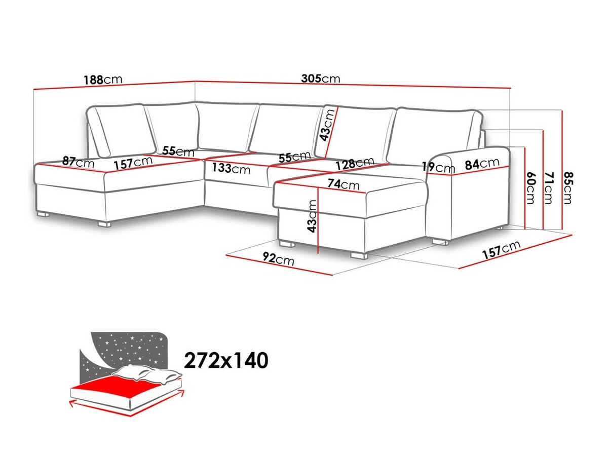 Kotna garnitura Comfivo 261 (Abriamo 04)