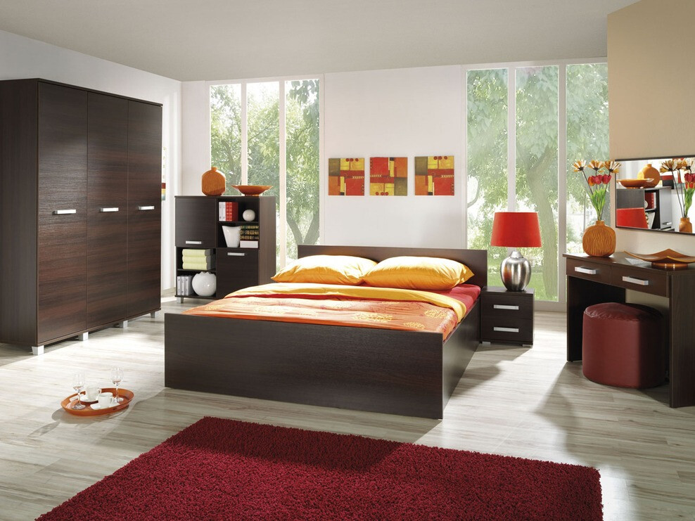 Postelja Cirevau 102 (Wenge)