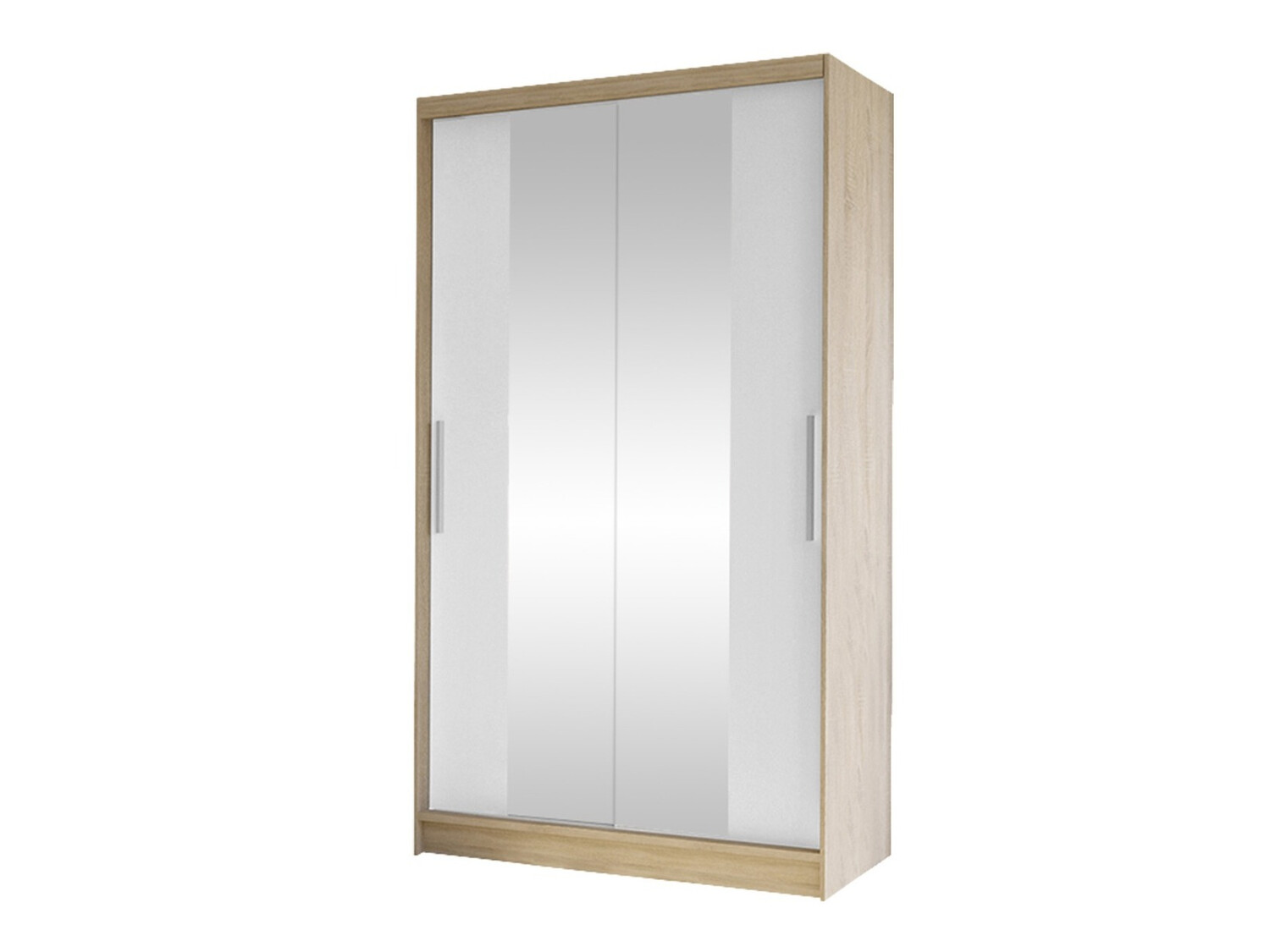 Garderobna omara Closico 163 (Sonoma hrast + Bela)