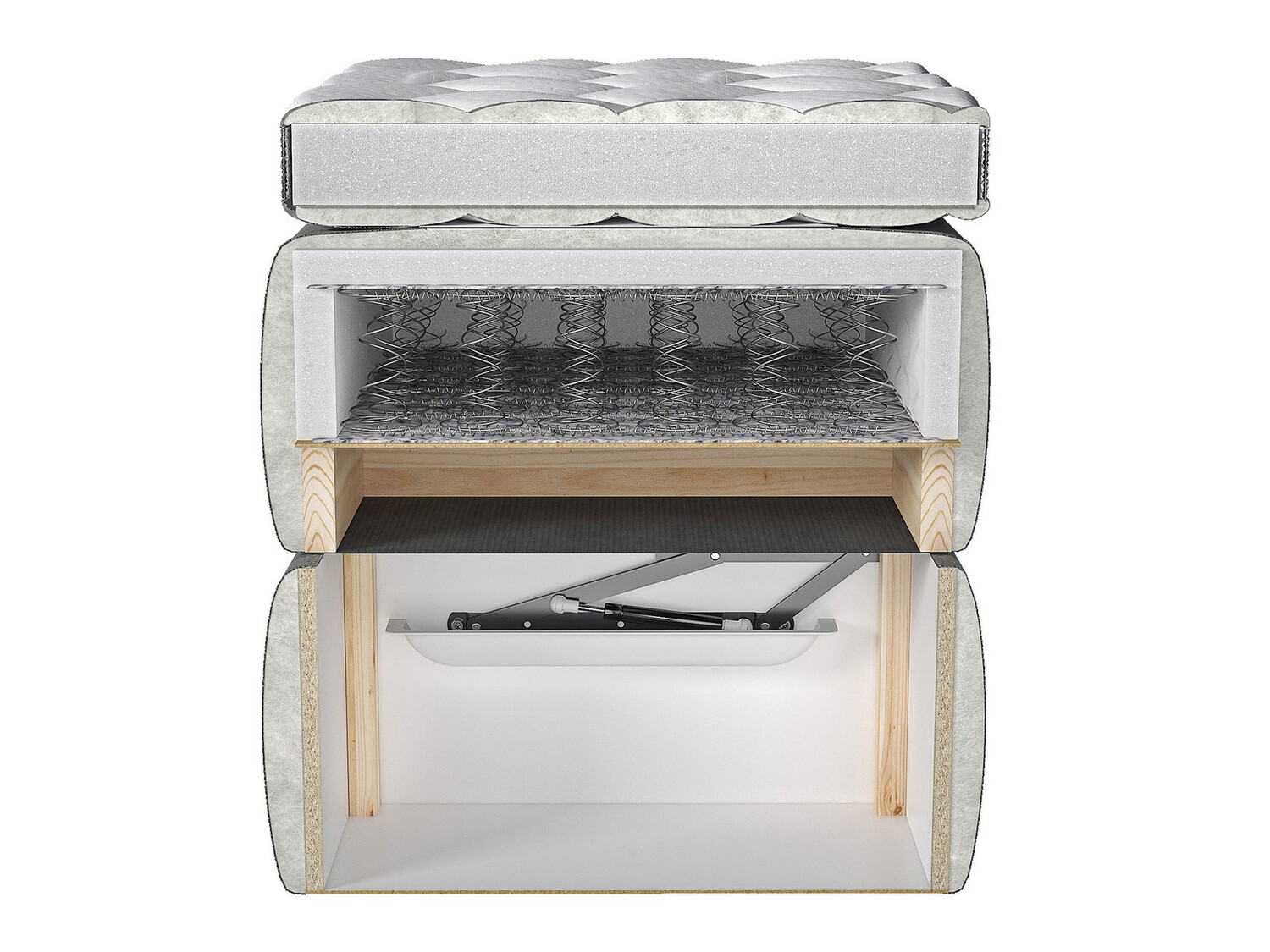 Boxspring postelja ComfiDream Aelion (Sawana 80)